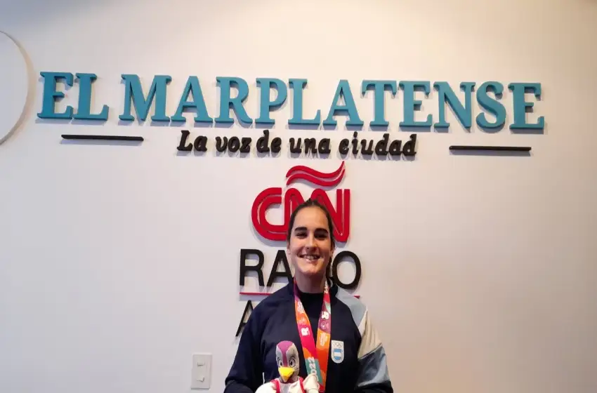 Federica Lagana, el oro marplatense en los juegos ODESUR