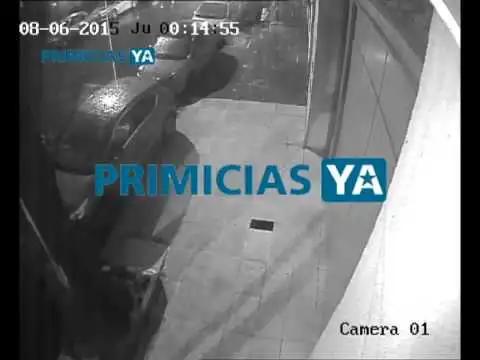 El video de una cámara de seguridad demuestra que Chano no iba en contramano