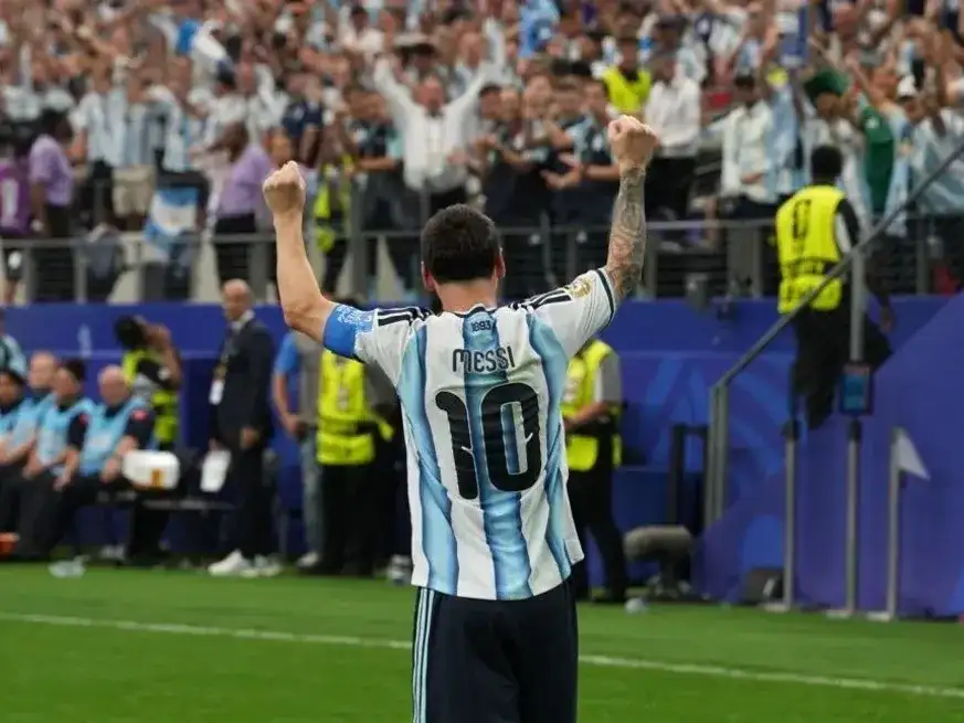 El gol ante Austria permitió a Messi superar a Miroslav Klose como máximo goleador mundialista. Foto: Fernando Nicola.