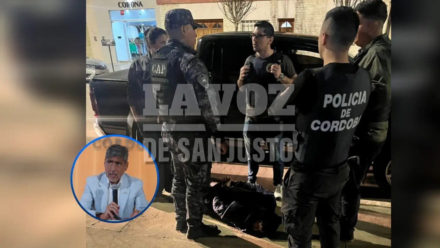 El momento que detuvieron a uno de los presuntos homicidas de Zamir.