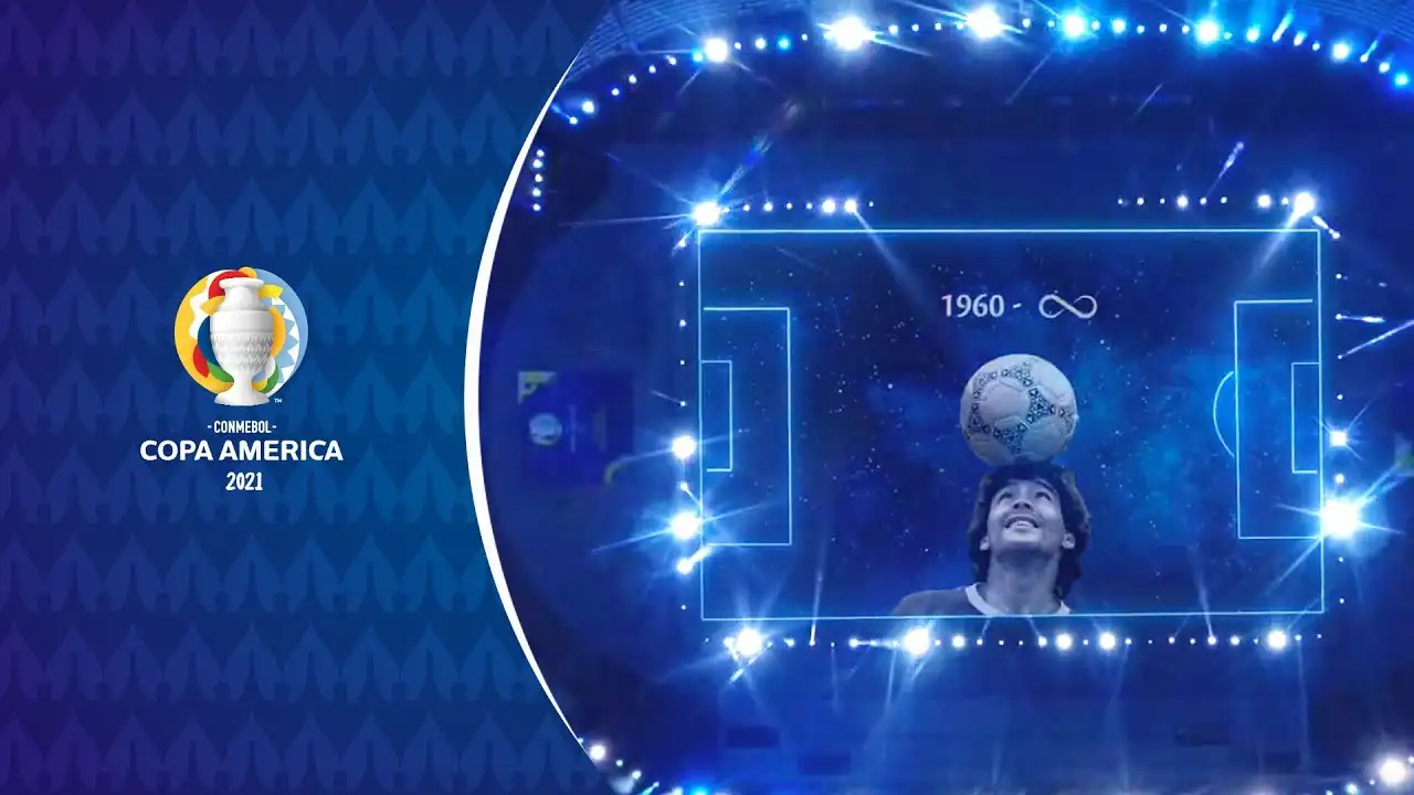El emotivo homenaje de la Conmebol a Maradona