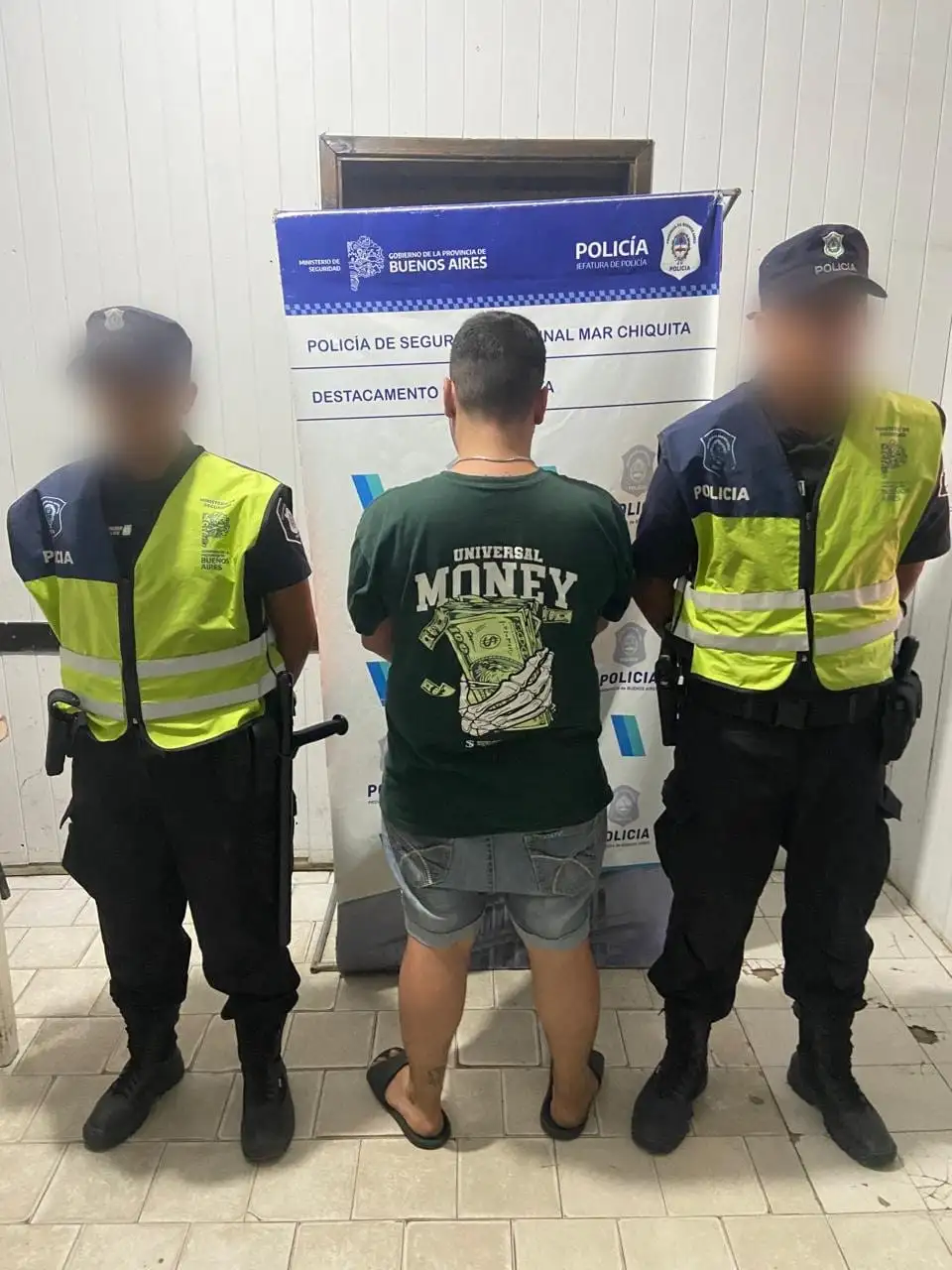 La víctima y su hijo menor de edad fueron trasladados a Buenos Aires.