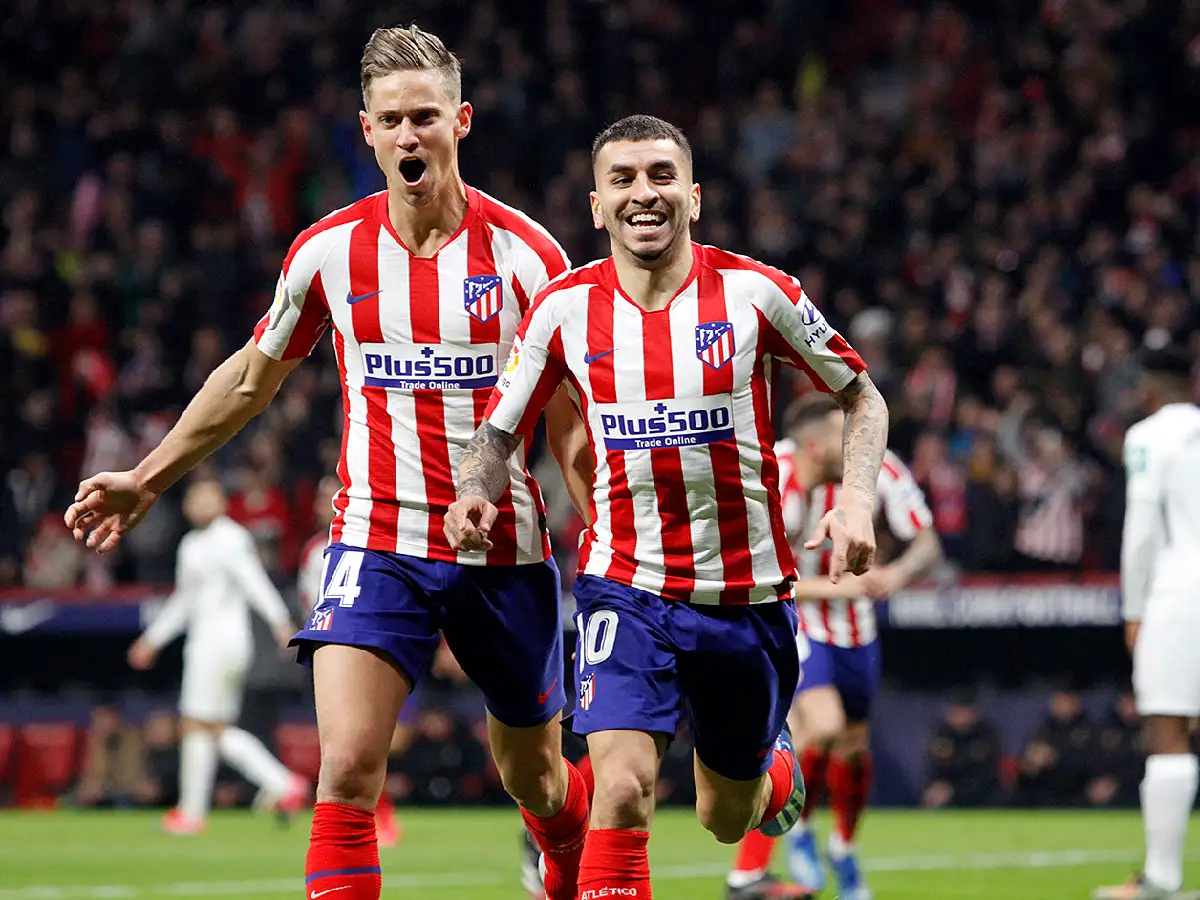 Correa le dio el triunfo al Atlético de Madrid 