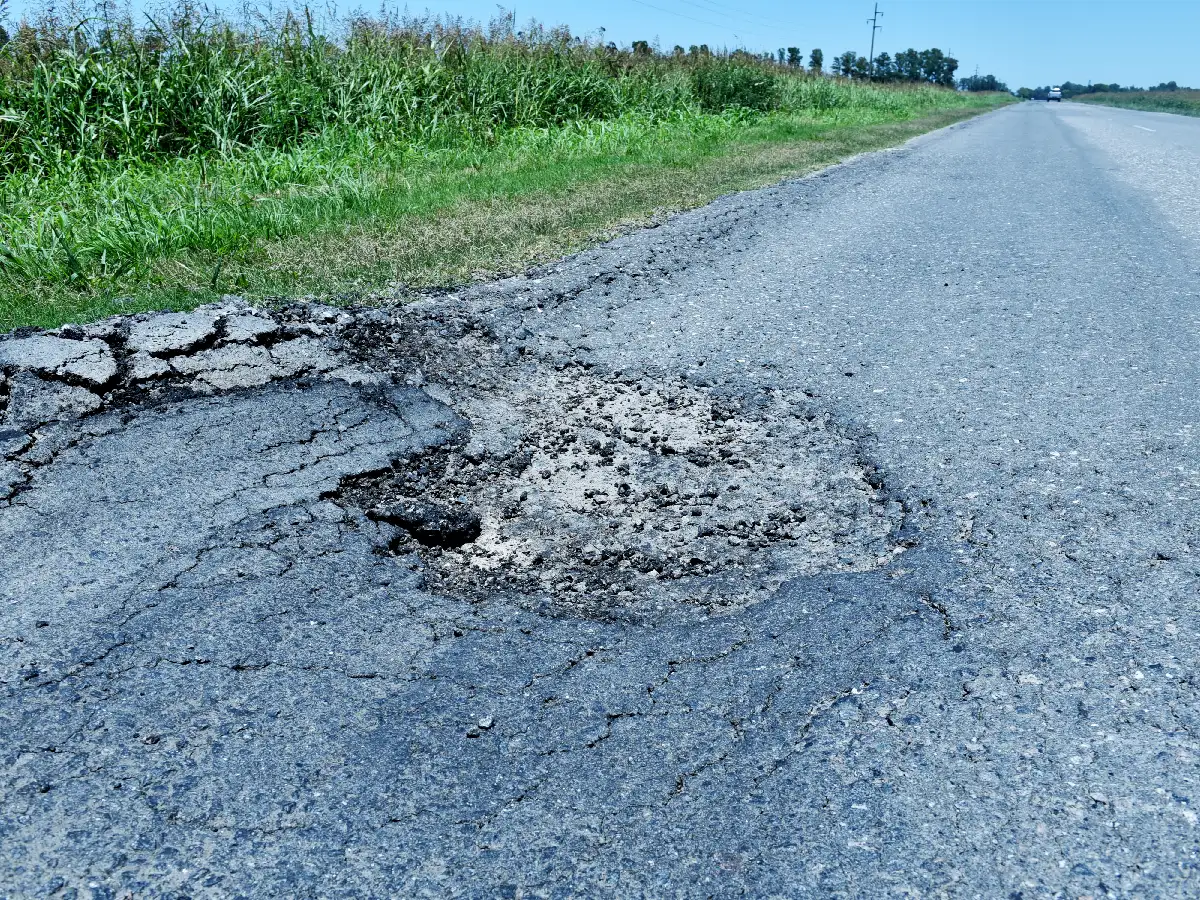 Otro accidente en la deteriorada ruta 158 