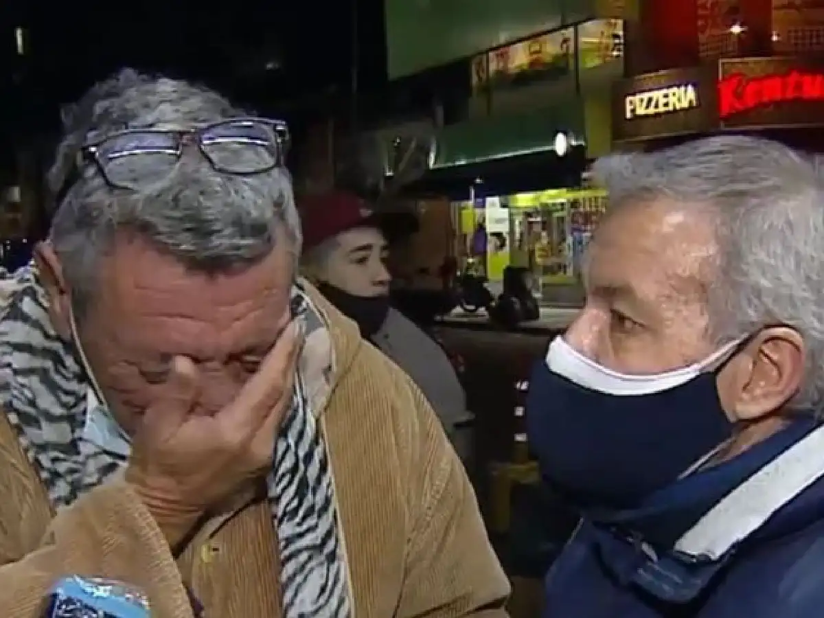 Quedó en la calle y lloró por comida: "Laburé toda mi vida"