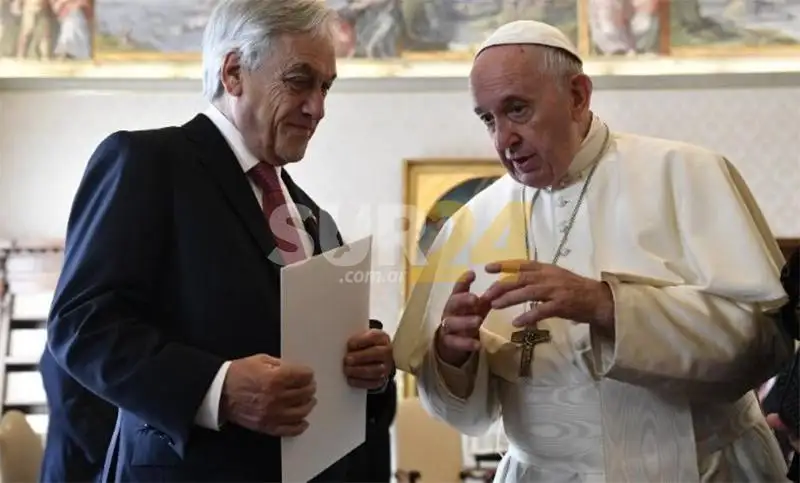 El papa Francisco recibió al presidente de Chile en el Vaticano