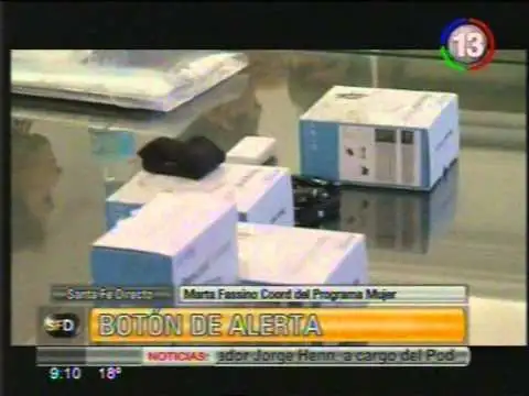 Presionó el botón de alerta y detuvieron a su ex novio