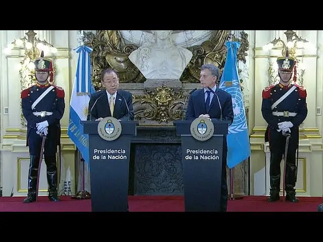 Argentina “quiere ser activo participante en el escenario global”
