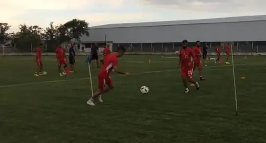 Unión volvió a los entrenamientos en Mar del Plata