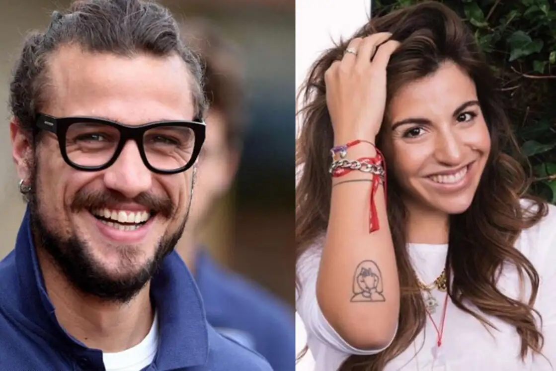 Daniel Osvaldo y Gianinna Maradona