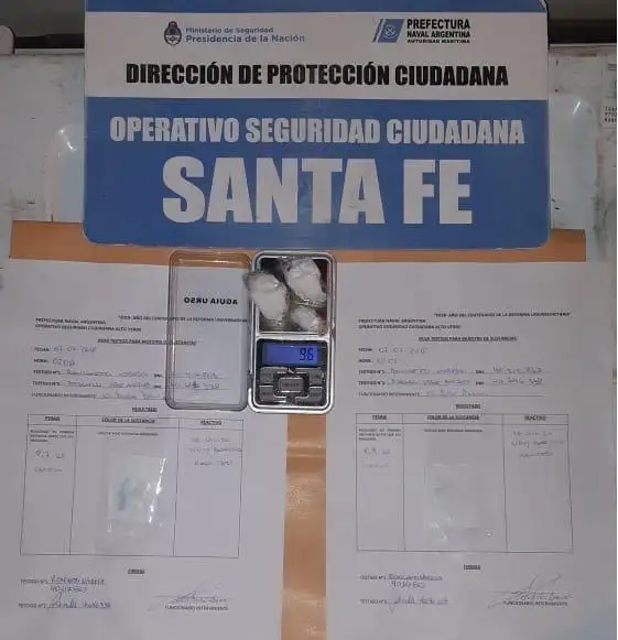 Secuestro de drogas y seis narcos detenidos
