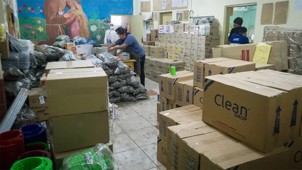 Desarrollo Social de Nación entregó refuerzos alimentarios en Mar del Plata