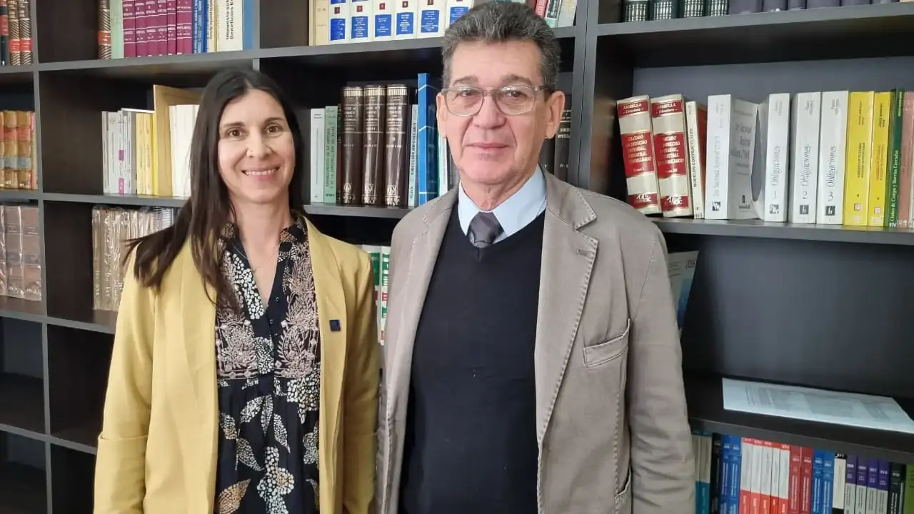 Silvia Paveglio y Juan Carlos Bruno.