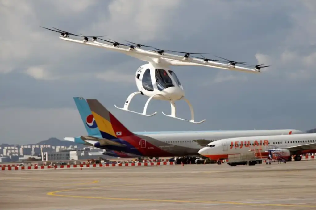 Corea del Sur planea utilizar taxis voladores en 2025
