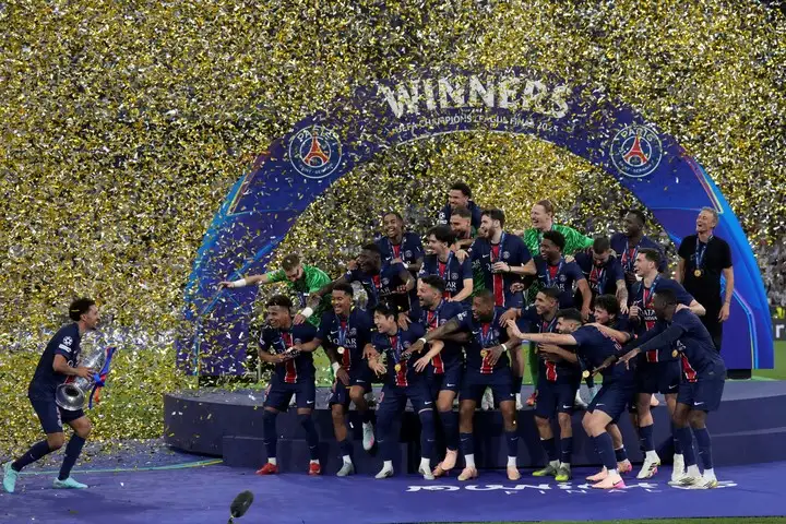 El PSG se consagró en el Allianz Arena.
