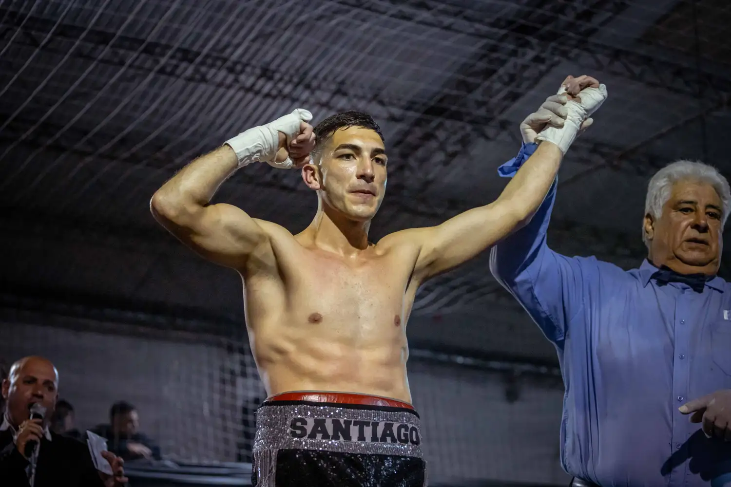 Santiago Sánchez será el fondista de la velada del sábado.