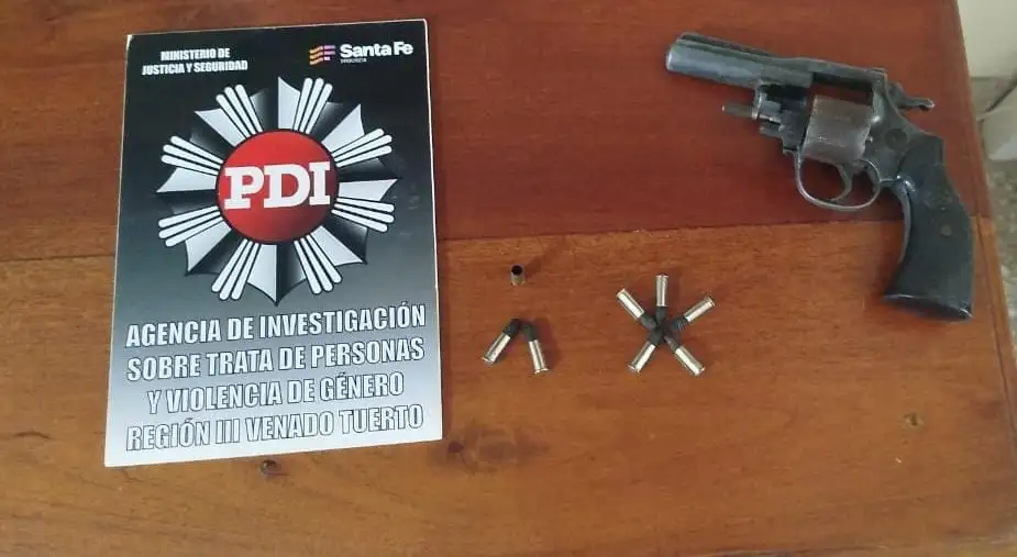 arma secuestrada