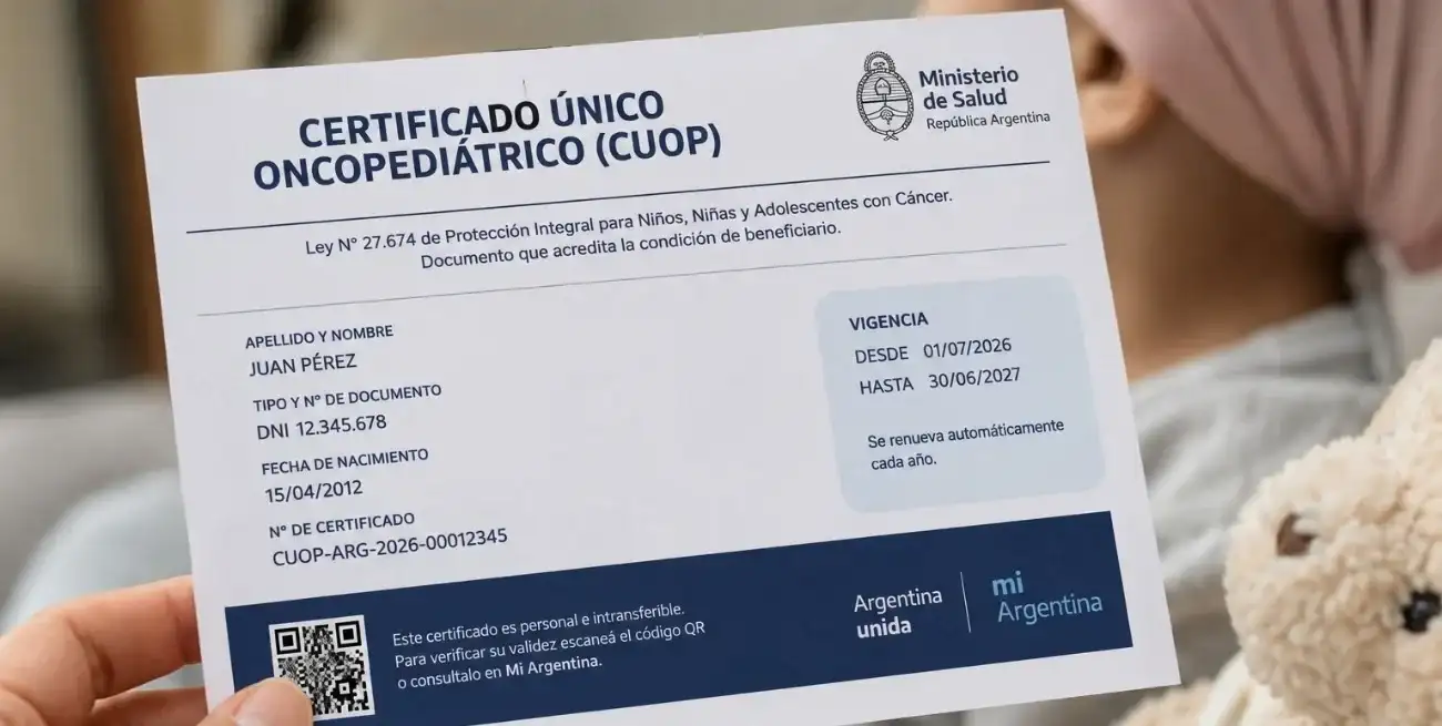La medida fue dispuesta por la Dirección Nacional del Cáncer y publicada este viernes 24 de julio de 2026 en el Boletín Oficial.