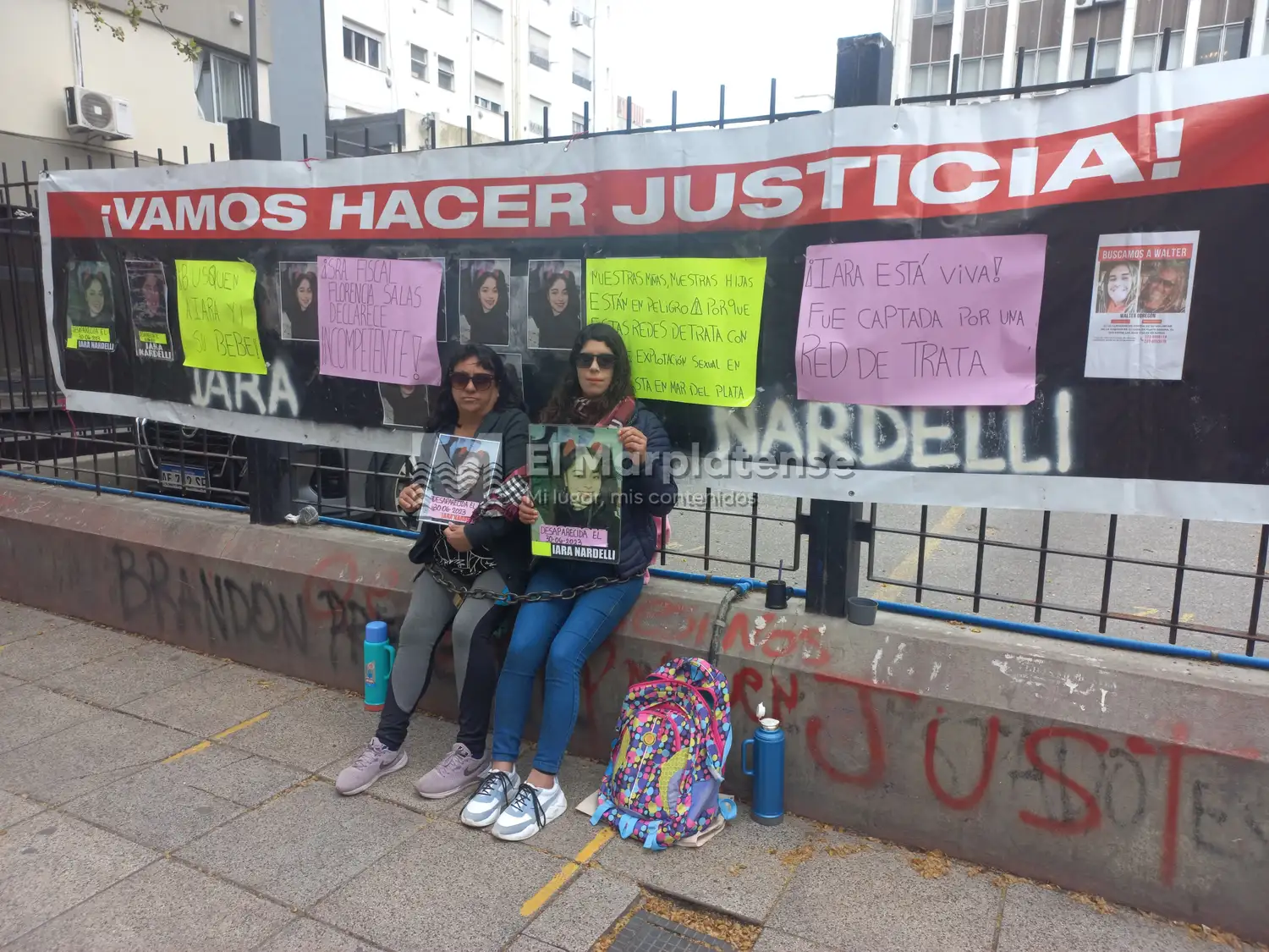 Exigen justicia y la búsqueda de la adolescente desaparecida en junio del 2023 en Mar del Plata.