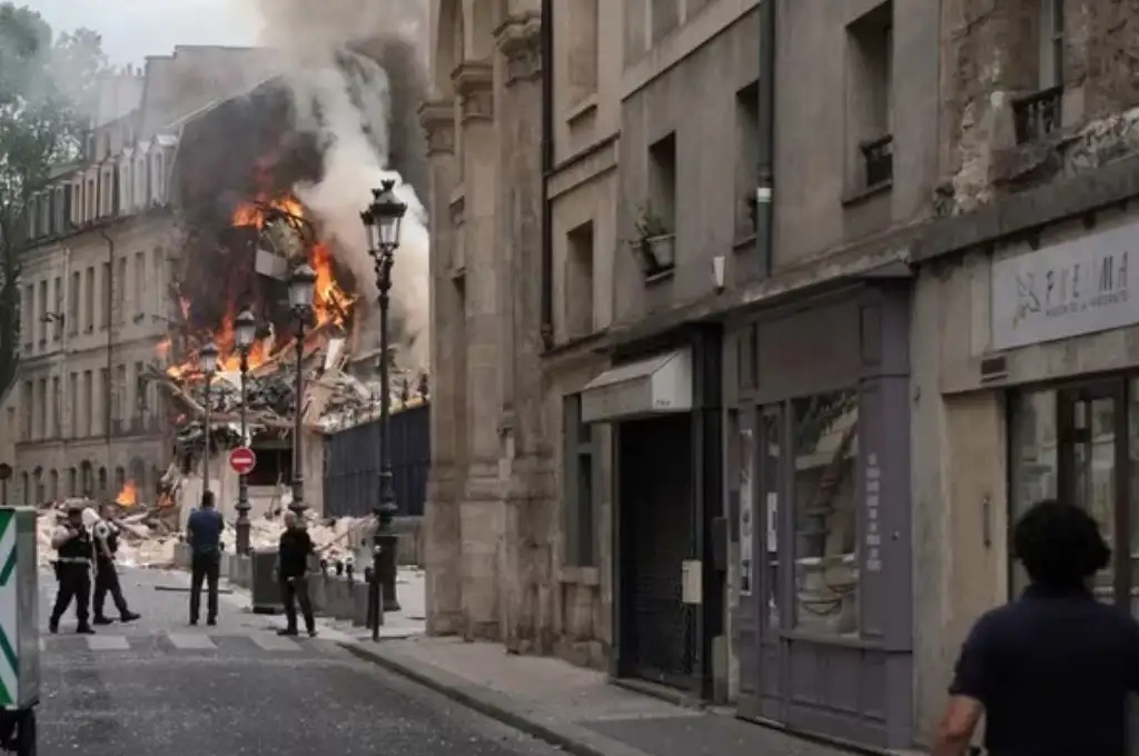 Explosión de gas en París: al menos 37 heridos y dos personas desaparecidas