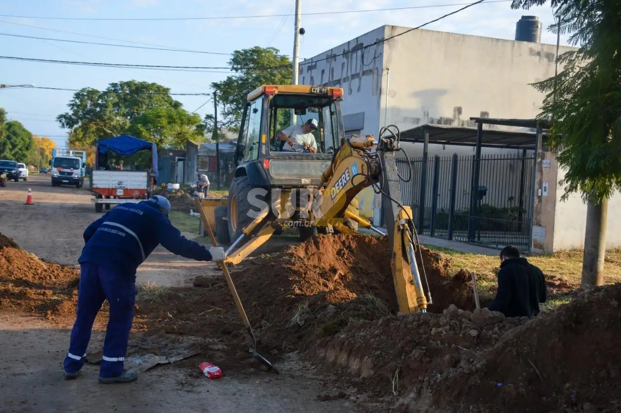 El municipio avanza con distintas tareas de acondicionamiento de los desagües pluviales 