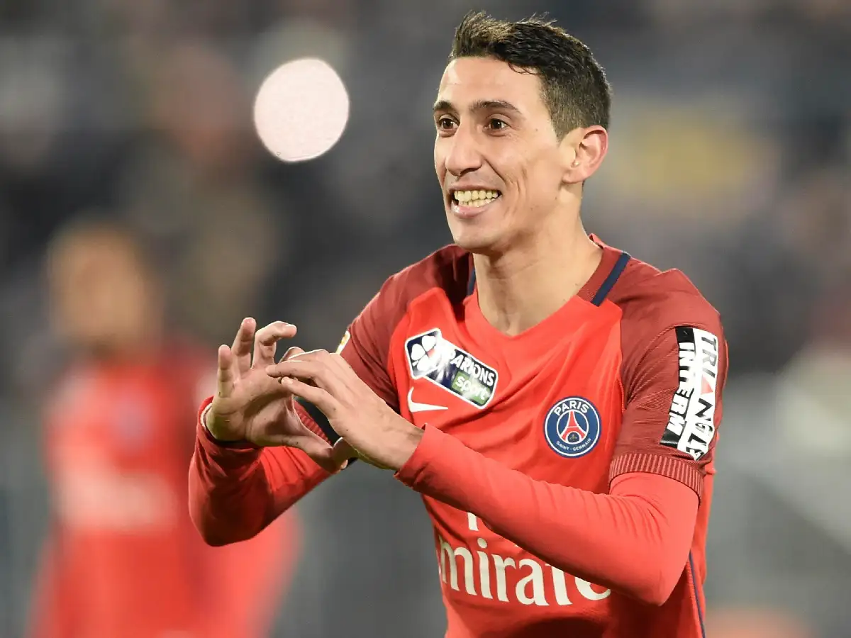 Di María anotó un tanto para el PSG