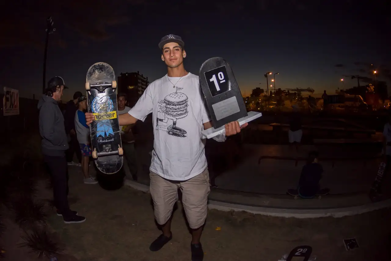 El Skate tiene un marplatense como nuevo Campeón Argentino