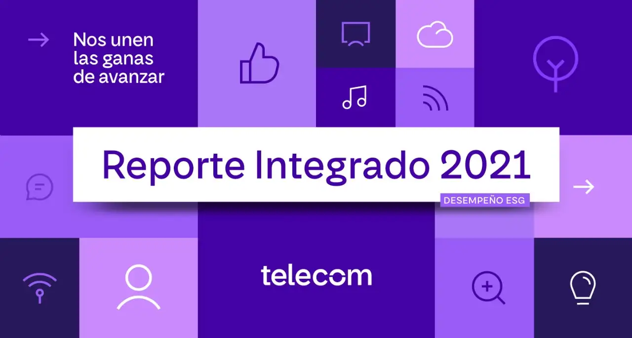 Telecom presentó su reporte integrado 2021