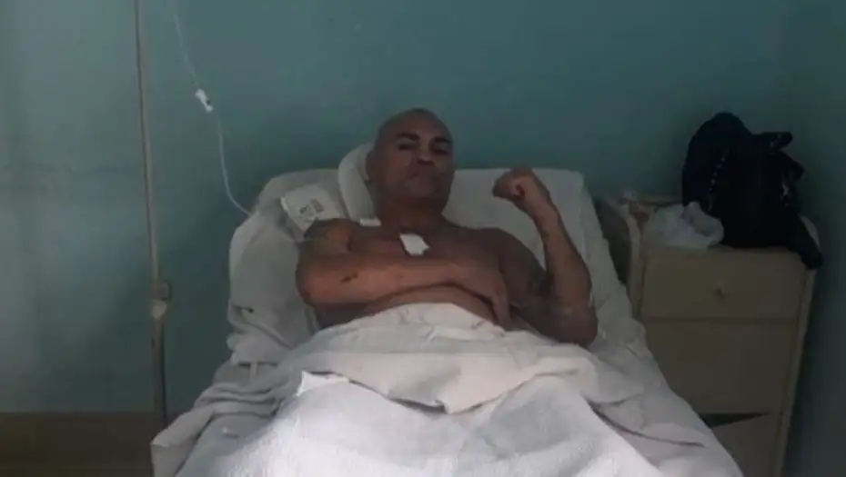 “La Hiena” Barrios dejó un mensaje  luego de haber sido apuñalado