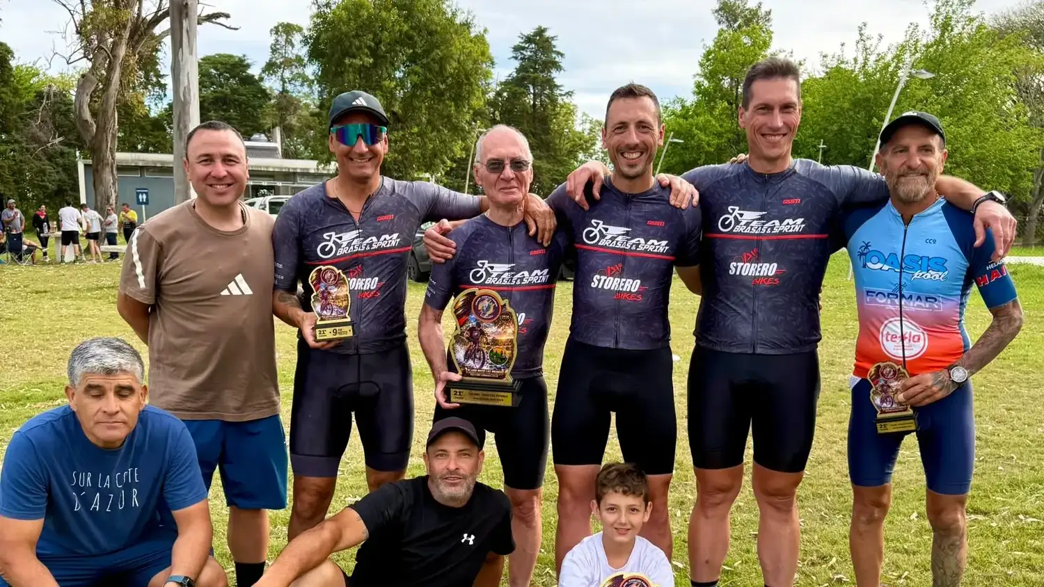 El ciclismo local tuvo una destacada actuación en Esperanza