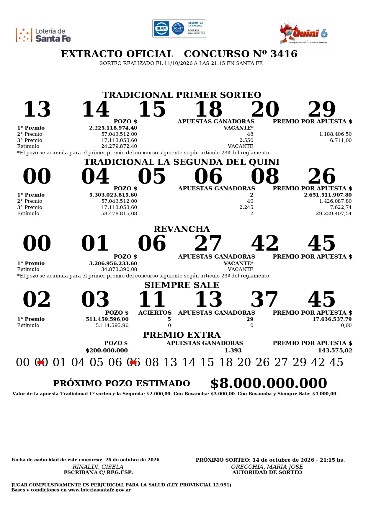 SORTEO Q6