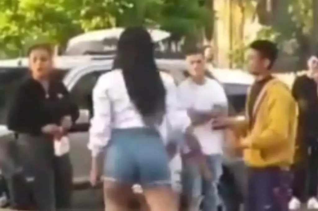 Brutal pelea