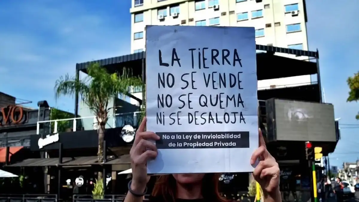 Organizaciones políticas y gremiales realizarán marchas contra el fallo de la Corte sobre la Ley de Tierras