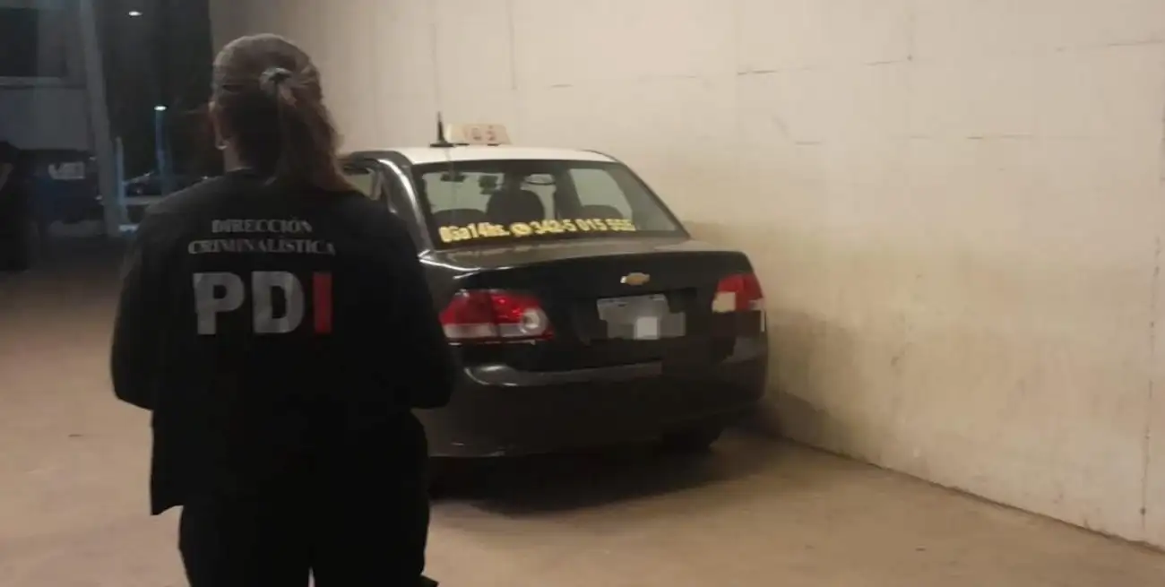 El taxista llegó por sus propios medios hasta el hospital Iturraspe donde fue asistido.