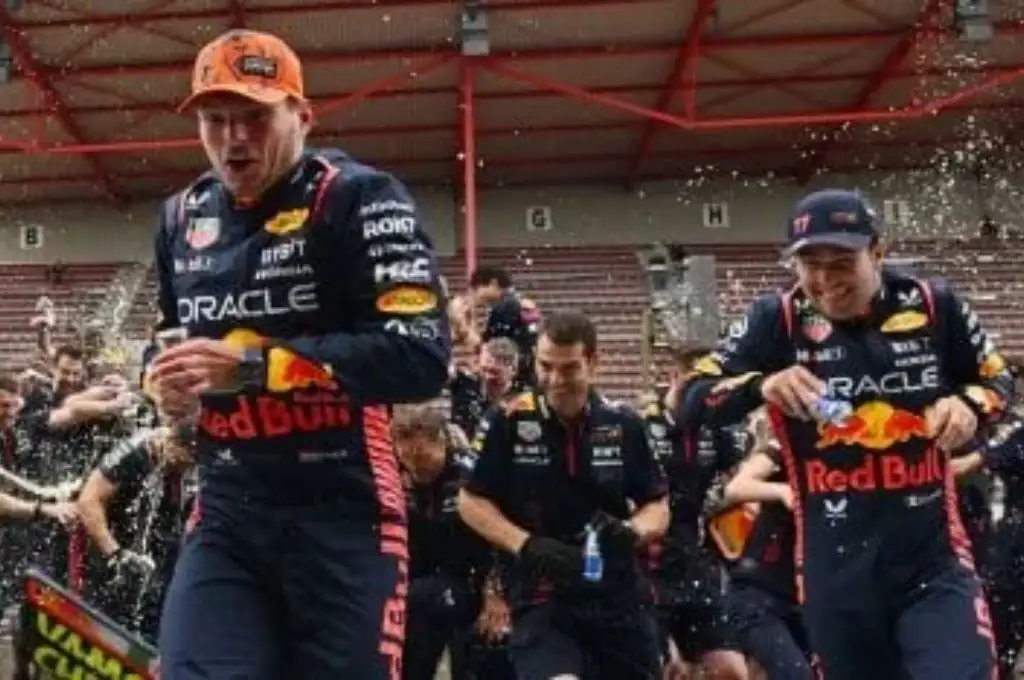 Festejo Red Bull
