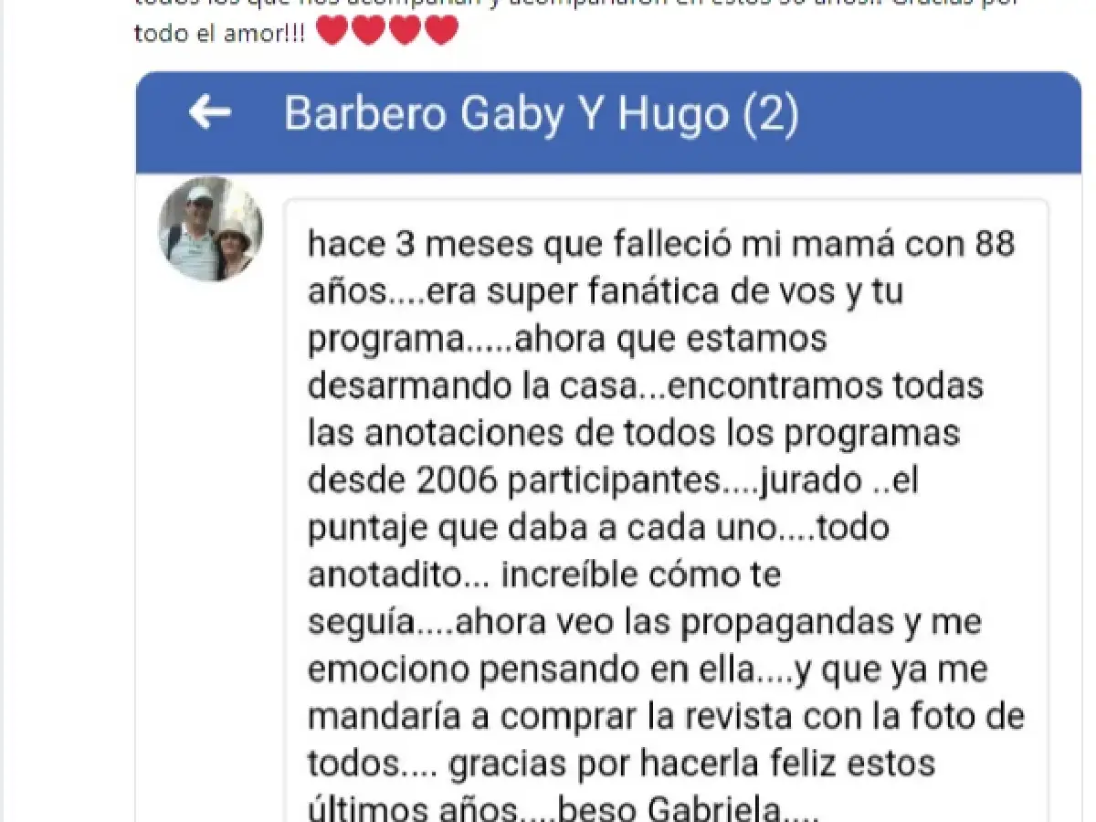 Una fanática sanfrancisqueña que quedó en el recuerdo de Tienlli