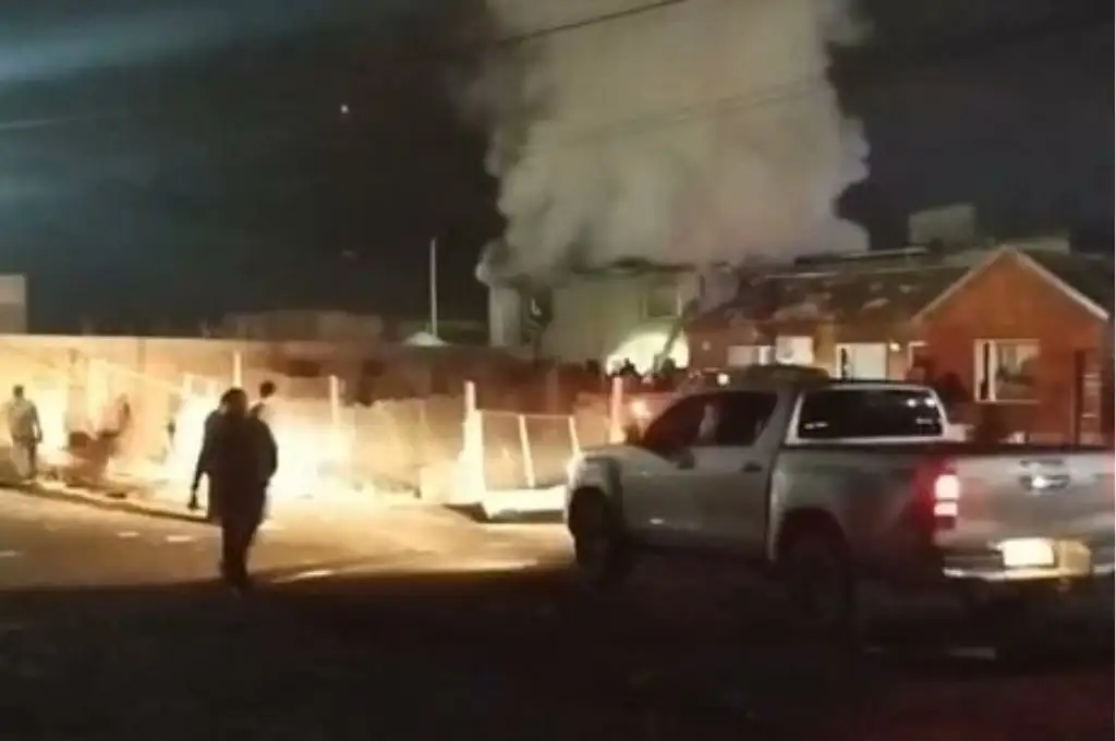 Explosión en un edificio