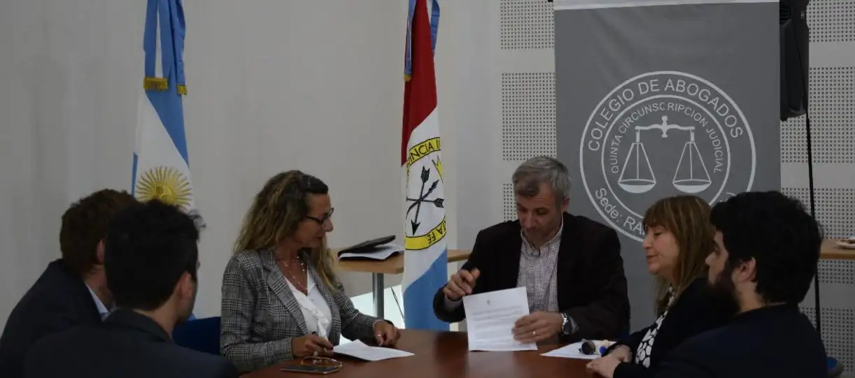 Convenio entre el SPPDP y el Colegio de Abogados de Rafaela