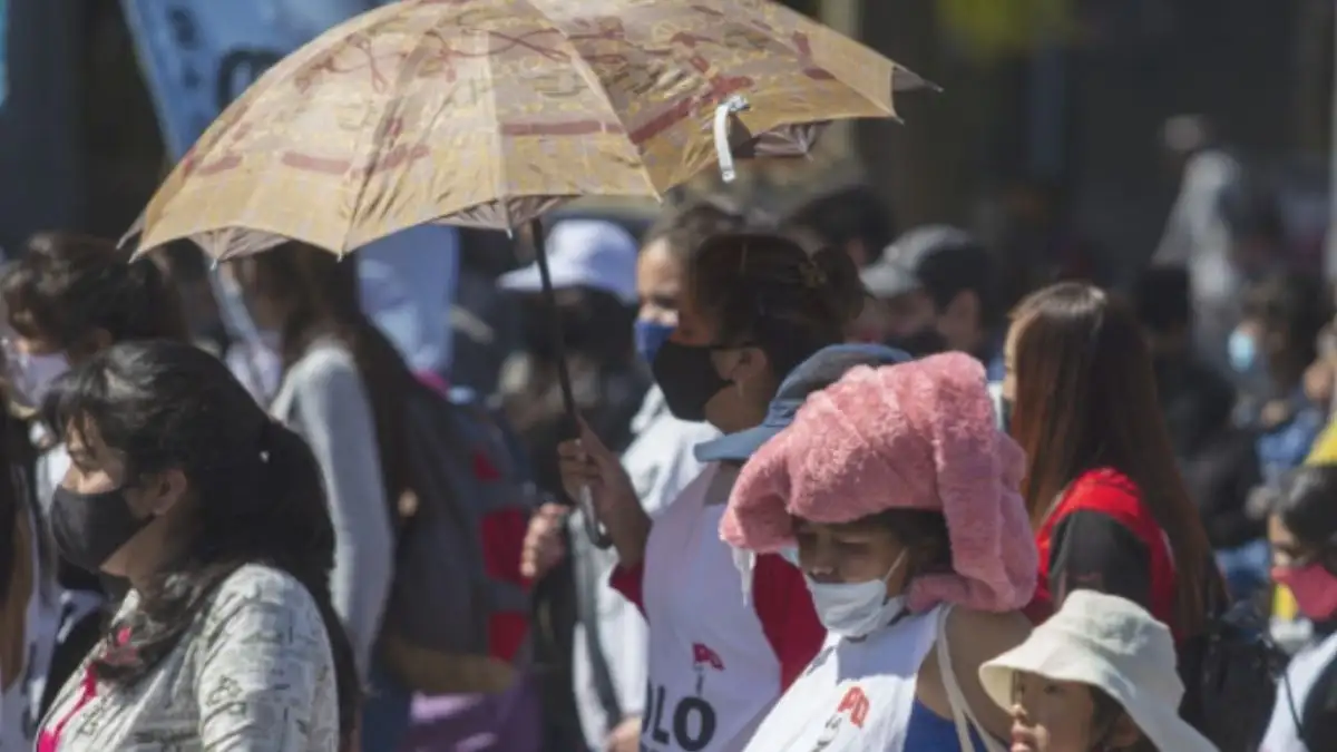 El Polo Obrero protestó en Desarrollo Social y Castells frente al Obelisco