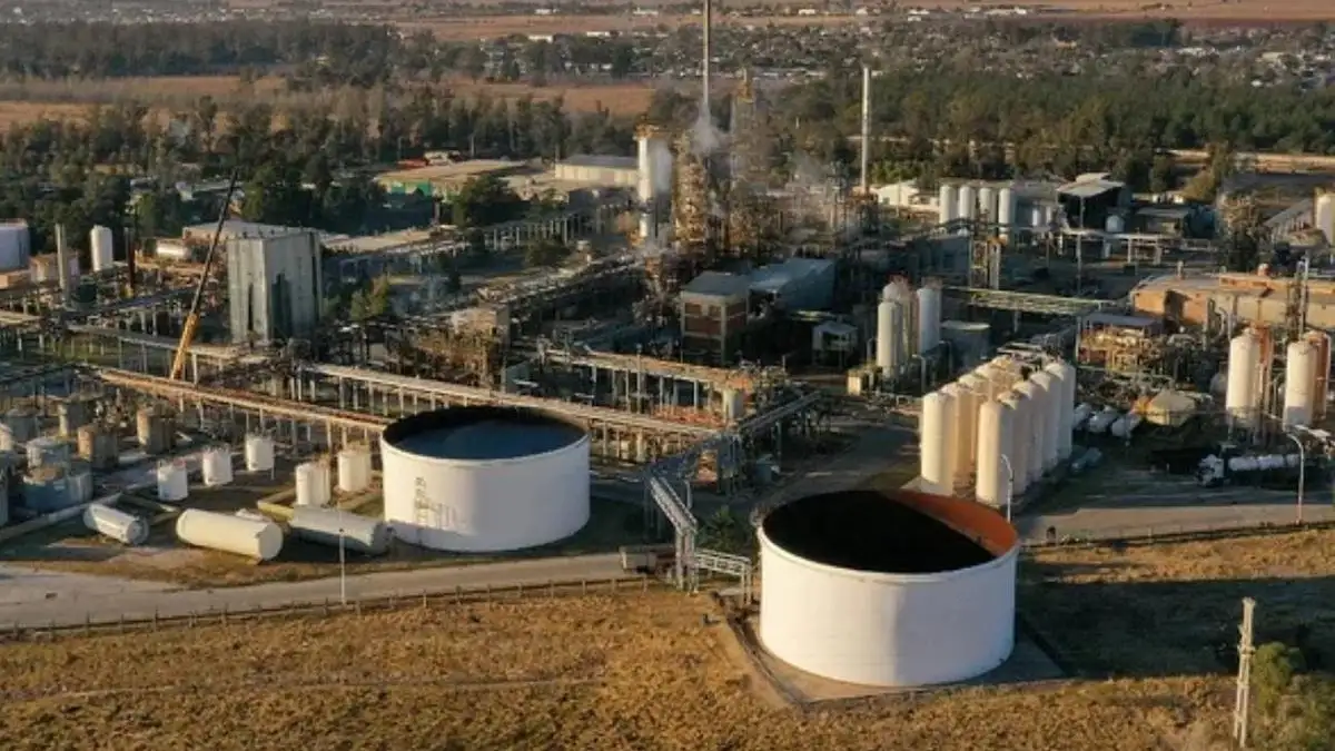 Petroquímica Río Tercero.
