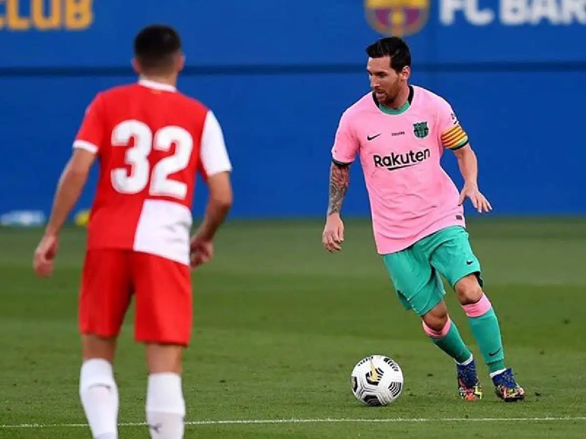Dos goles de Messi en el amistoso del Barcelona
