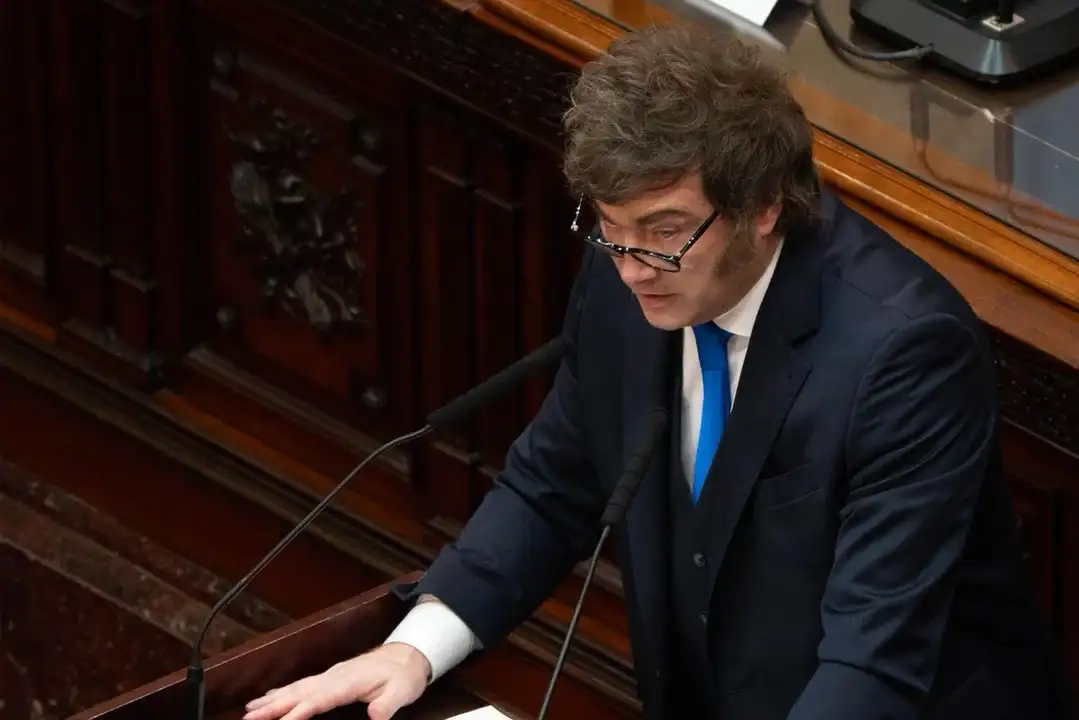 El presidente Javier Milei.