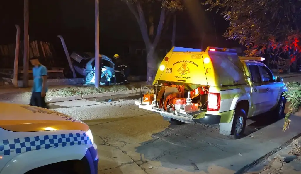 Seguidilla de accidentes entre la noche del viernes y este sábado