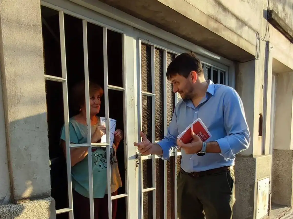 Marco Puricelli recorre los barrios acercando las propuestas de JxC   