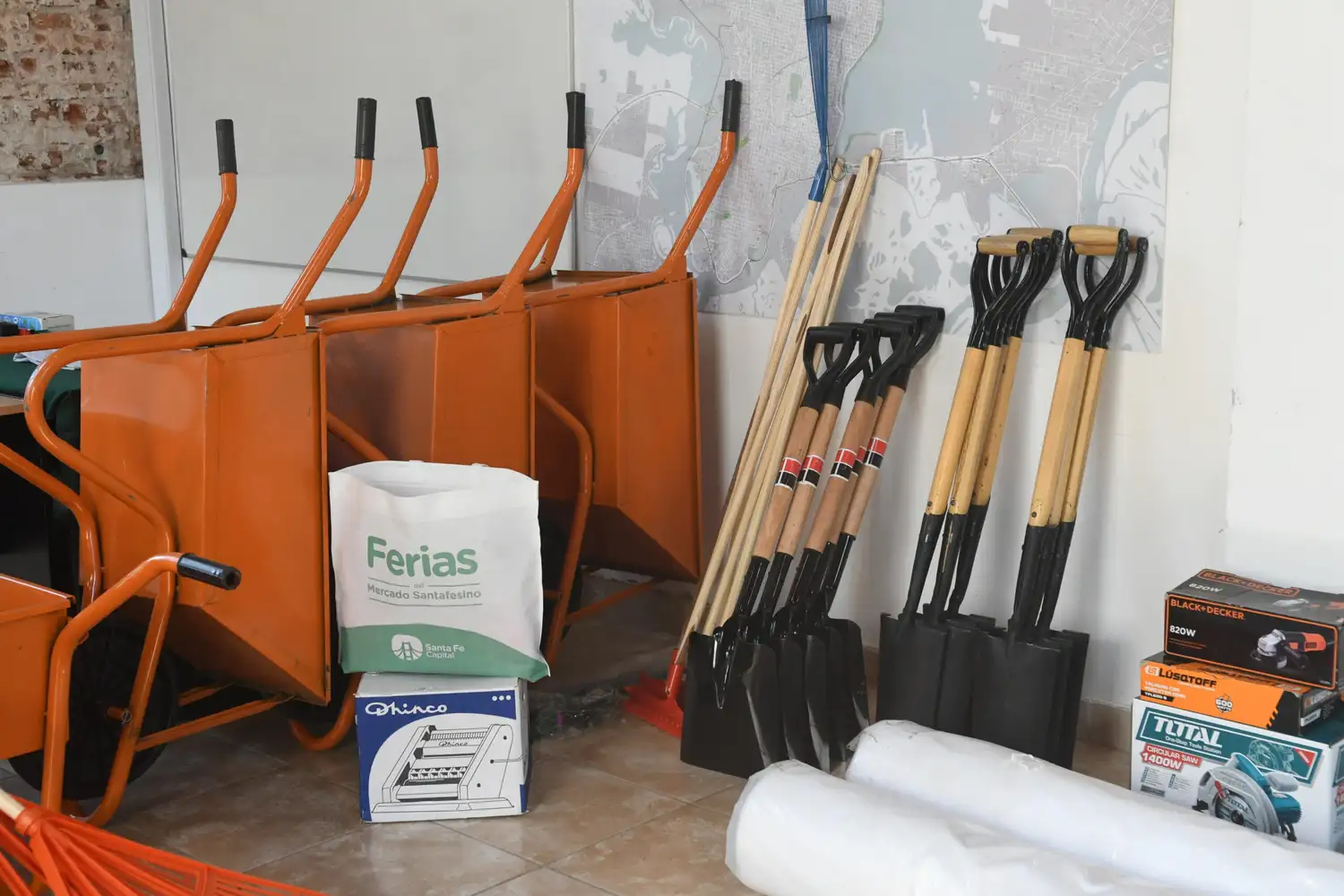 El Banco de Herramientas municipal cerró el año con una nueva entrega