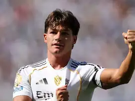 FOTO: Fran García festejando el tanto