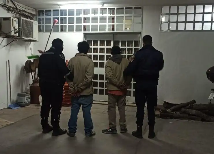 Detenidos en Morteros