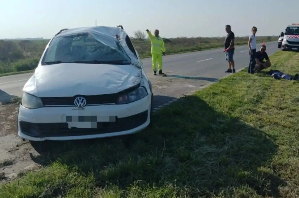 El conductor del vehículo venía de Cañada de Gómez y se dirigía a Santo Tomé.
