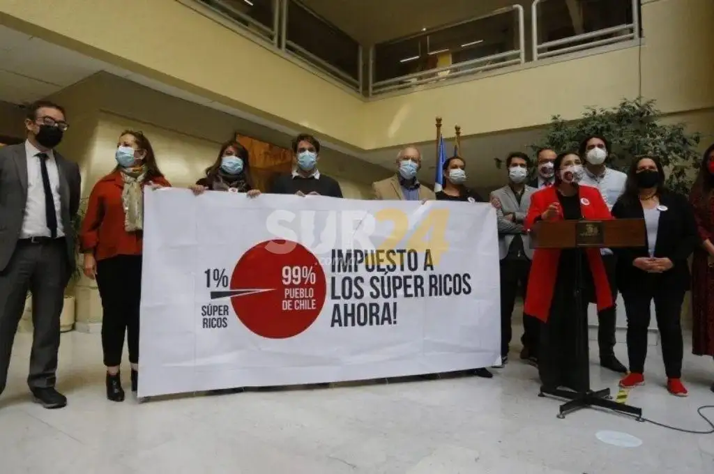 Chile aprobó un impuesto a las grandes fortunas para combatir el coronavirus