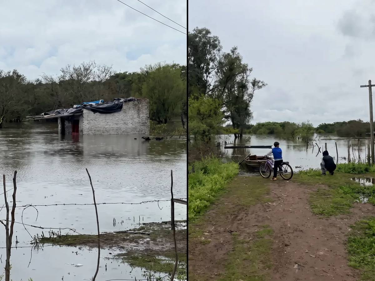Inundaciones en el Litoral: hay personas evacuadas por la crecida de ...